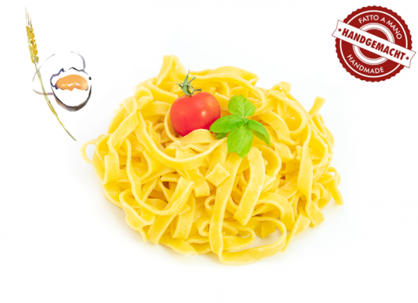 Tagliatelle (7mm) mit Ei, handgemacht, 1 x 500g frische Pasta