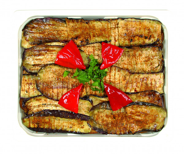 Eingelegte, gegrillte Auberginen lange Scheiben 1,3 kg