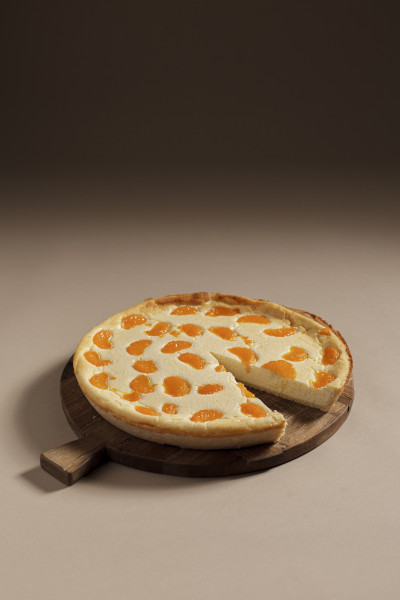 Käse-Mandarinen-Rahmkuchen 2 Kuchen Premium Line
