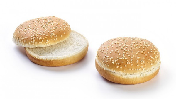 Hamburgerbrötchen 4" mit Sesam