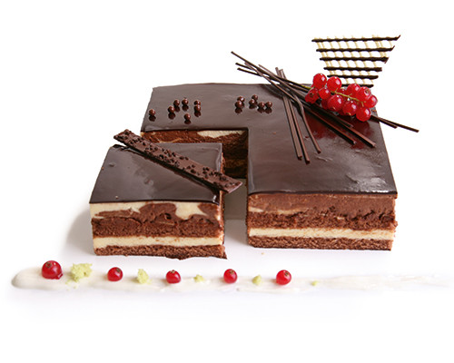 Marmorierte Mousse au Chocolat