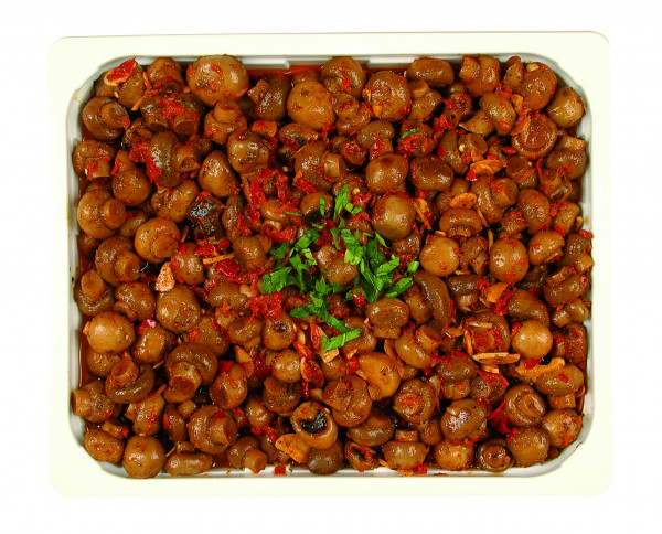 Eingelegte gegrillte Champignons