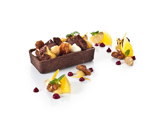 Walnuss-Schokoladen-Tarte Deluxe
