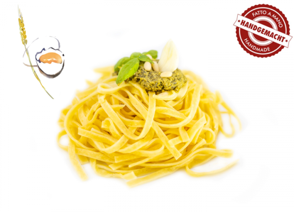 Fettucine (4mm) mit Ei, handgemacht, 8 x 500g frische Pasta