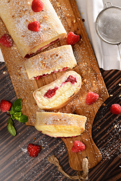 Topfenstrudel mit Himbeeren 5 x 1500 g