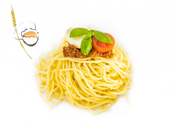 Spaghetti mit Ei, handgemacht, 500g frische Pasta