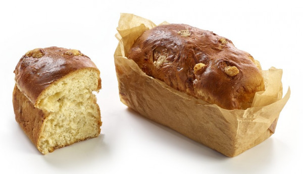 Briochebrot ohne Rosinen