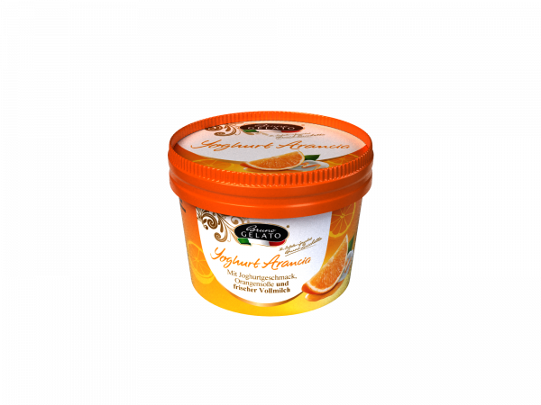 Joghurt Orange 100 ml Becher