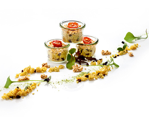 Couscous-Salat mit Berberitzen und Mandeln Nachfüller