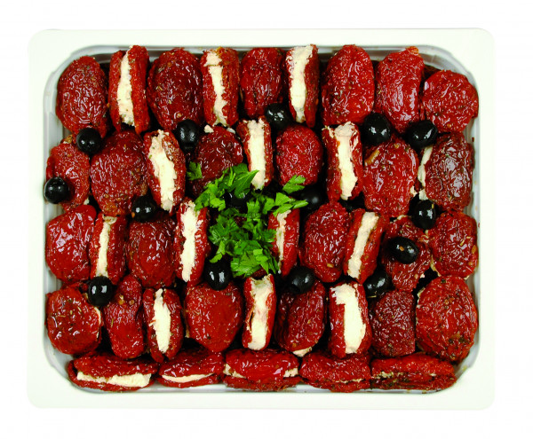 Sonnengetrocknete Tomaten gefüllt mit Frischkäse 1,3 kg