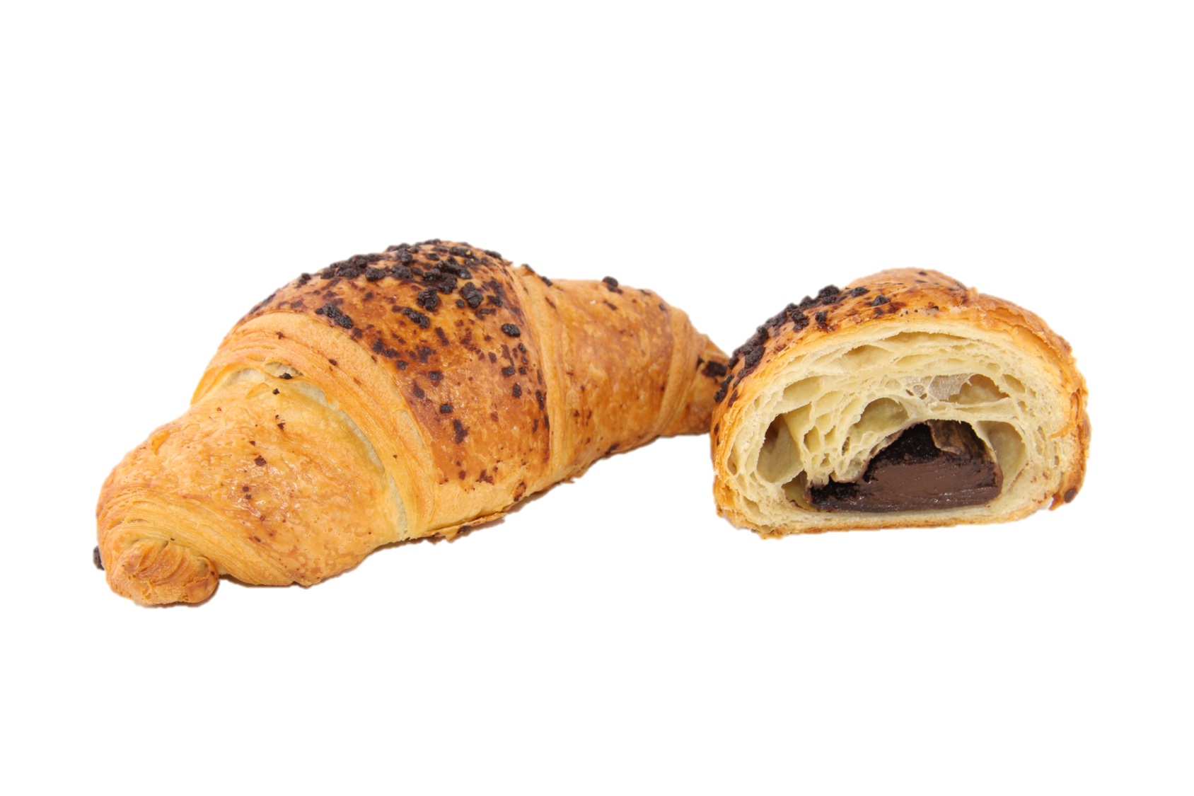 Schoko Croissant mit Schokostreusel Gastrofair