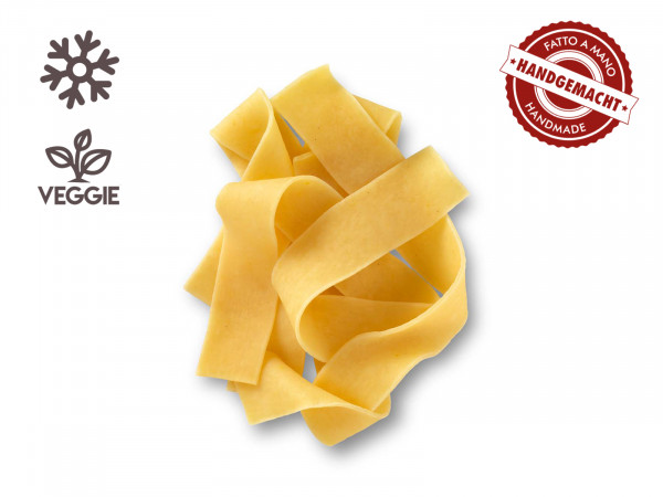 Pappardelle (16mm) mit Ei, handgemacht, 1 x 500g frische Pasta