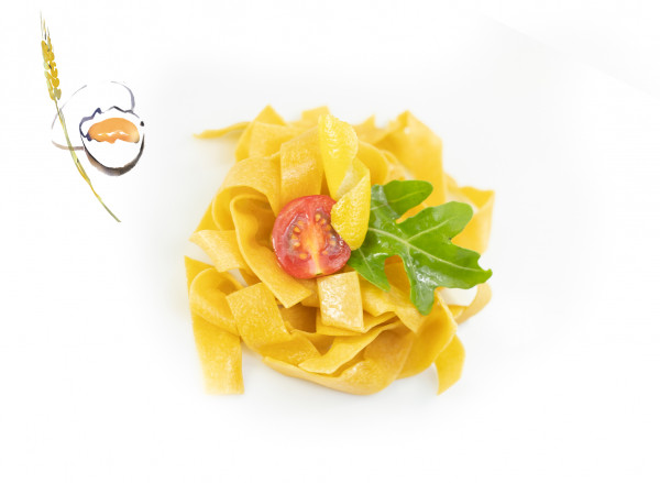 Pappardelle (16mm) mit Ei, handgemacht, 500g frische Pasta