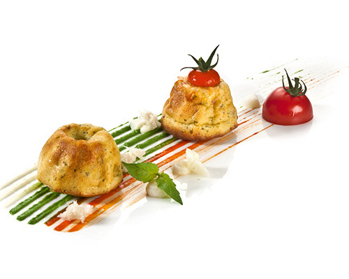 Mini-Gugelhupf Caprese