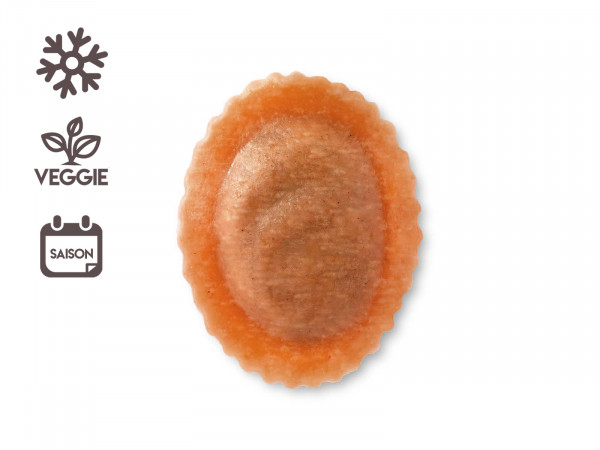 Medaglioni mit Muskat-Kürbis-Füllung, 1 x 500g frische Pasta