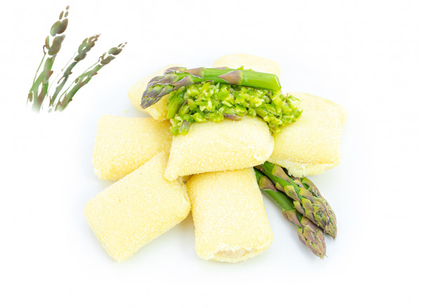 Gnocchi mit Spargel-Füllung, 500g frische Pasta