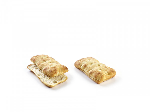 Schiacciata Romana vorgeschnitten