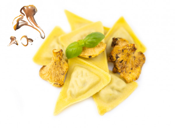 Trigoni mit Pfifferling-Füllung, 1 x 500g frische Pasta