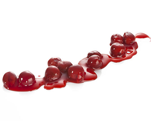 Rote-Kirschen-Grütze