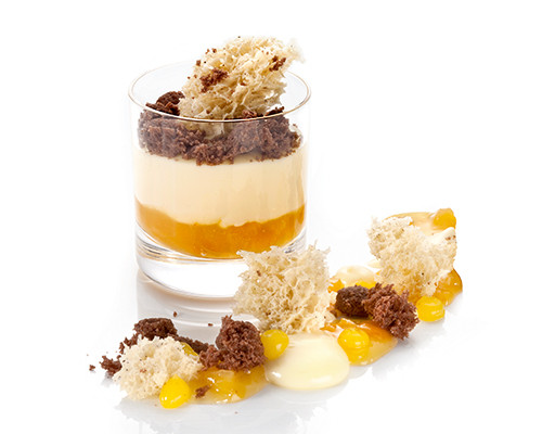 Sweet Vanilla feat. Apricot im Stölzle-Glas