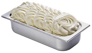 Kokos 4,6 Liter Glaceschale (dekoriert)