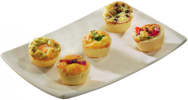 Mini Quiche Sortiment 5-fach sortiert