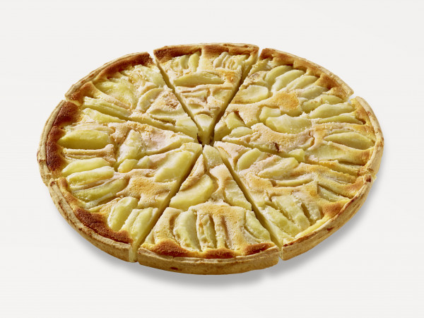 Apfel Wähe geschnitten