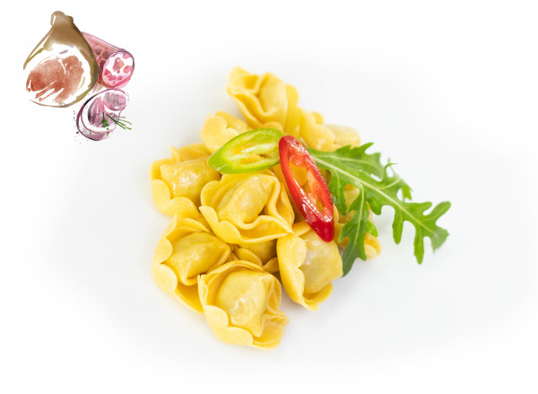 Cappelletti Fleisch Art Emiliane, 8 x 500g frische Pasta