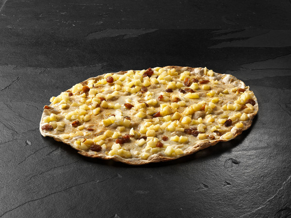 Flammkuchen Apfel (süss)