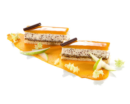 Mohn-Aprikosen-Schnitte