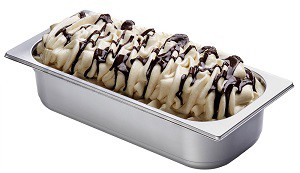 Birne Helene 4,6 Liter Glaceschale (dekoriert)