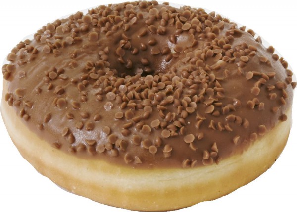 Schoko Donut mit Milka