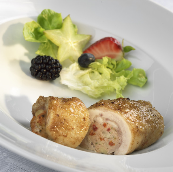 Hähnchenroulade Marengo