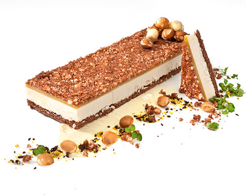 Macadamiamousse mit Mirabelle