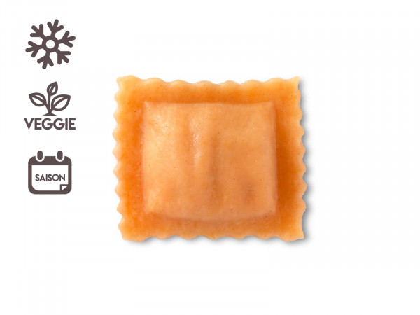 Agnolotti mit Muskat-Kürbis & gerösteten Kürbiskernen, 1 x 500g frische Pasta