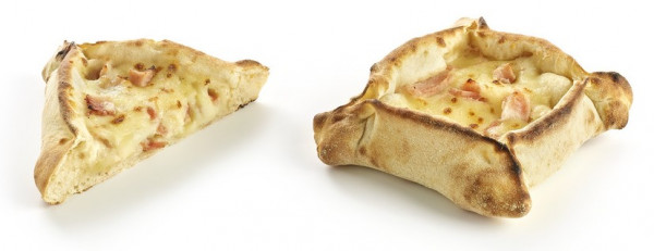 Pizzasnack mit Schinken