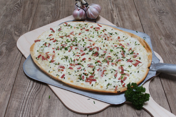 Flammkuchen "Knoblauch" Handgefertigt