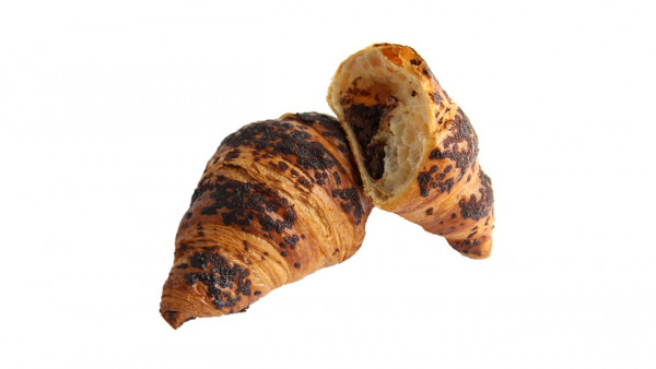 Schoko-Croissant mit Topping