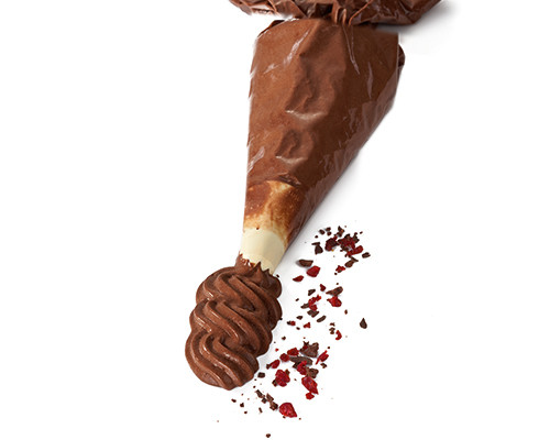 Dunkle Mousse au Chocolat