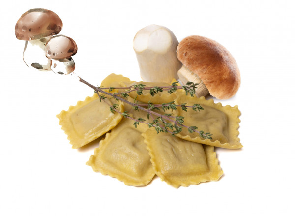 Agnolotti mit Steinpilz-Füllung, 1 x 500g frische Pasta