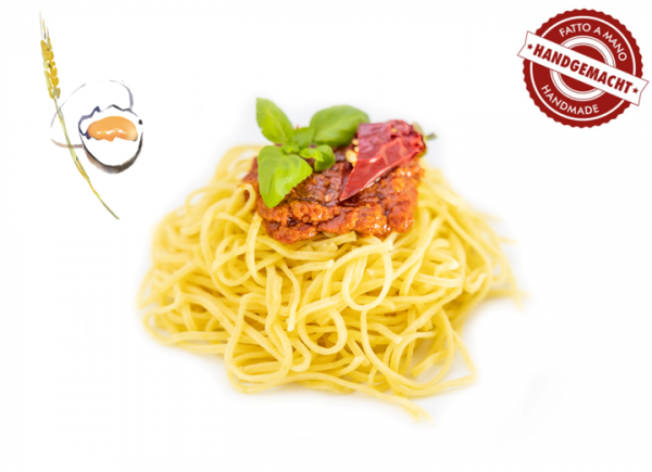 Tagliolini (2mm) mit Ei, handgemacht, 1 x 500g frische Pasta