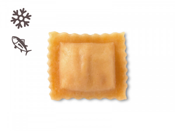 Agnolotti mit Räucherlachs-Füllung, 1 x 500g frische Pasta