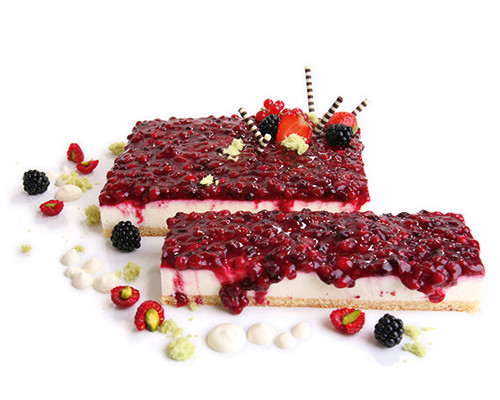Waldbeeren mit Joghurtmousse