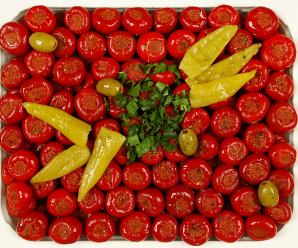 Kirschpeperoni gefüllt mit Tomatencreme 1,3 kg