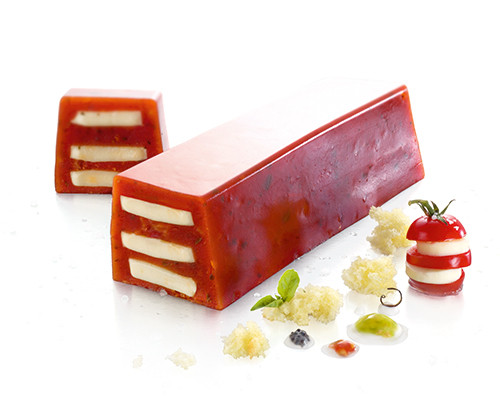 Tomaten-Mozzarella-Sülze
