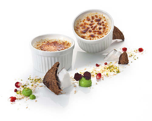 Kokosnuss-Crème-brûlée Nachfüller