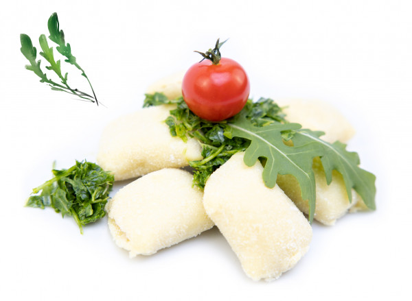 Gnocchi mit Rucola-Füllung, 8 x 500g frische Pasta