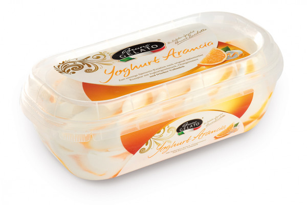 Joghurt Orange 900 ml Glaceschale