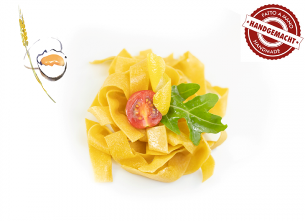 Pappardelle (16mm) mit Ei, handgemacht, 1 x 500g frische Pasta
